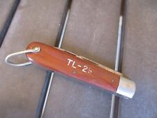 WWII TL-29 2-blade Utility, Pocket Knife by KUTMASTER, GI Issue, nice markings  picture