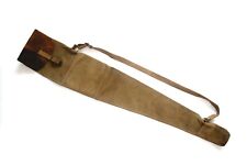 WW1 Military Leather Flapped Rifle Cover Sleeve Field Gear M1916 #2 picture