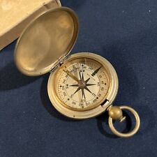 Vintage WW2 Wittnauer US Army Military Pocket Compass Navigational Instrument picture