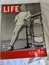 WWII era Life Magazine July 20 1942 Short Coat Vol 13 No 3