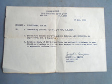 US Army Surgeon 1944 bandage request form