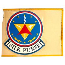 VTG 1970s US Air Force Operation Silk Purse Emblem Sticker on Cardstock Military picture