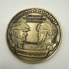 Amazing Medal Of Honor 150 Year Anniversary Table Medal