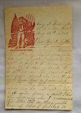 Original Civil War letter 