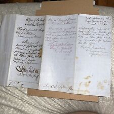 1864 Letter from New Orleans Keeper of Police Jail Civil War Prisoners Medicine picture
