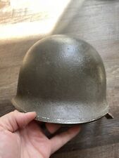 Vintage US M1 Helmet Rear Seam Paratrooper Helmet  picture
