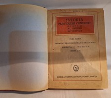 History of the Bolshevik Communist Party of the Soviet Union 1948, rare book