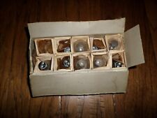 WWII U.S MILITARY AUTO LAMP BULBS WESTINGHOUSE 6-8V 32-21 TEN PACK picture