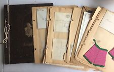 WWII 1944-1945 Homefront Scrapbook with Letters, Christmas Easter Birthday Cards picture