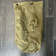 Vintage WW2 US Military Duffel Bag Stencil Name picture