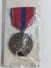 NAVAL RESERVE MERITORIOUS SERVICE MEDAL - FULL SIZE NEVER WORN ON CARD