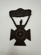 Spanish American War of 1898 Military Medal Kansas 20th Infantry 1900 Manilla