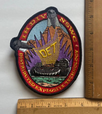 Vintage Indian Head Division Naval Surface Warfare Center (DET) Military Patch picture
