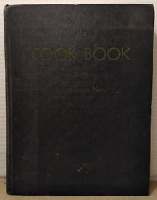 Cook Book of the United States Navy - 1944 - Antique World War II Hardcover WWII picture