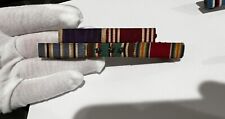 WW2 US Army Five Piece Ribbon Bar picture