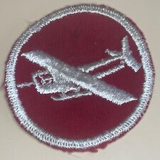 RARE ORIGINAL WW2 US ARMY AIRBORNE GLIDER ARTILLERY ENLISTED GARRISON CAP PATCH picture