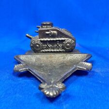 WW1 Tank Metal Trench Art Ashtray picture