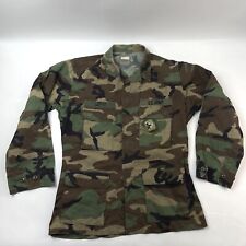 U.S. Army Green/Brown Camouflage Service Jacket Uniform Shirt Men's Size M picture