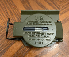 Vintage Authentic US Compass Magnetic FSN 6605-846-7618 Vietnam Army Military picture