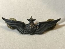 Vintage Military Bronze Wings Pin Eagle Star 2 3/4