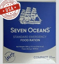 Seven Oceans - Army Camping Hiking Survival Emergency Food Ration 500g - USA