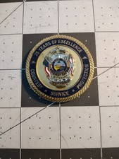 Florida Highway Patrol 75th Anniversary Lieutenant Badge VHTF 1939-2014