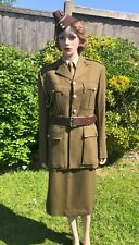 ATS Auxiliary Territorial Service Woman Officer's Uniform WW2 Repro picture