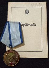Romania Military Merit Medal Class I ; 1984 Award ; Socialist Republic of Romani