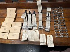 1955 RCAF Parachute Restraining strap Lot Shackle D Ring Paratrooper Canada Rare picture