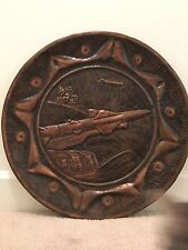 K9) Cold War Soviet Union Deployed East Germany Rocket Missile Battery Wall Disc picture