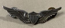 Air Force Pilot Sterling Silver Wings Pin (vintage) picture