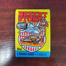 1991 Topps Desert Storm Trading Card 36ct Full Box Unopened Cards Victory Series picture
