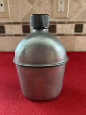 WWII US Military Canteen 1944 Dated S.M. Co w/ Cork WW2 picture