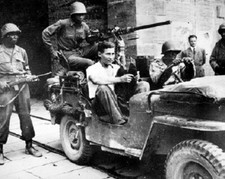 Tricky Captured German prisoner with civilian clothes POW 8x10 WWII Photo 673a