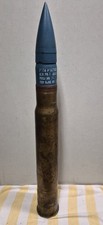Vintage WW1 WW2 Brass Artillery Shell Case Trench Art Militaria 1942 Training