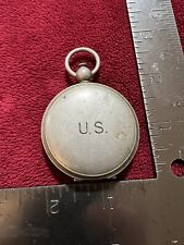 Vintage WW2 Wittnauer Army Air Force Military Pocket Compass, Officer/Enlisted. picture