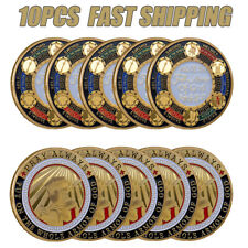 10x Put on The Whole Armor of God Commemorative Challenge Collection GOLD Coin picture