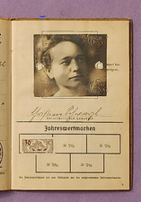WW2 Germany.  German Labor  Front , Annual Sports Card 1939.