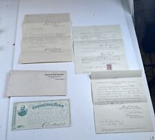 Civil War Document Lot Jesse Cassel Norristown PA Montgomery County 1863 picture