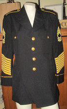 US Army WWII Patriot Dress Uniform Coat Blazer Jacket 40 Short Master Sergeant