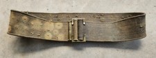 Original WWI British P08 Walking Out Web Belt (Hate Belt with Missing Insignia)