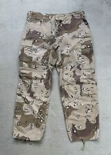 Military Pants Large Regular Chocolate Chip Desert Camouflage Combat Trousers picture