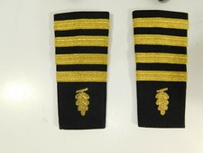 NAVY SHOULDER BOARD CAPTAIN MEDICAL SERVICE FEMALE style 2