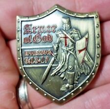 Deus Vult Armor of God Special forces challenge coin Ephesians Special forces picture