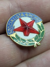 Vintage Socialist Brigade Badge Hungary