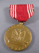 NAMED WWII US ARMY GOOD CONDUCT MEDAL NATHAN WEINER ENGRAVED WW2 picture