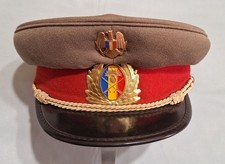 INFANTRY officer vizor hat Romania - Romanian army