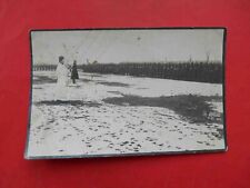Ostrow Poland 1926 Priest in front of regiment. Polish army. Real photo picture