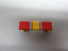 GENUINE US MILITARY RIBBON NATIONAL DEFENSE  BRAND NEW READY TO SLIDE ON BAR picture