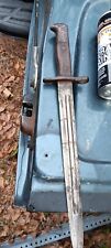 WW1 US SPRINGFIELD BAYONET/has 1903 On Base Of Blade And US STAMP picture